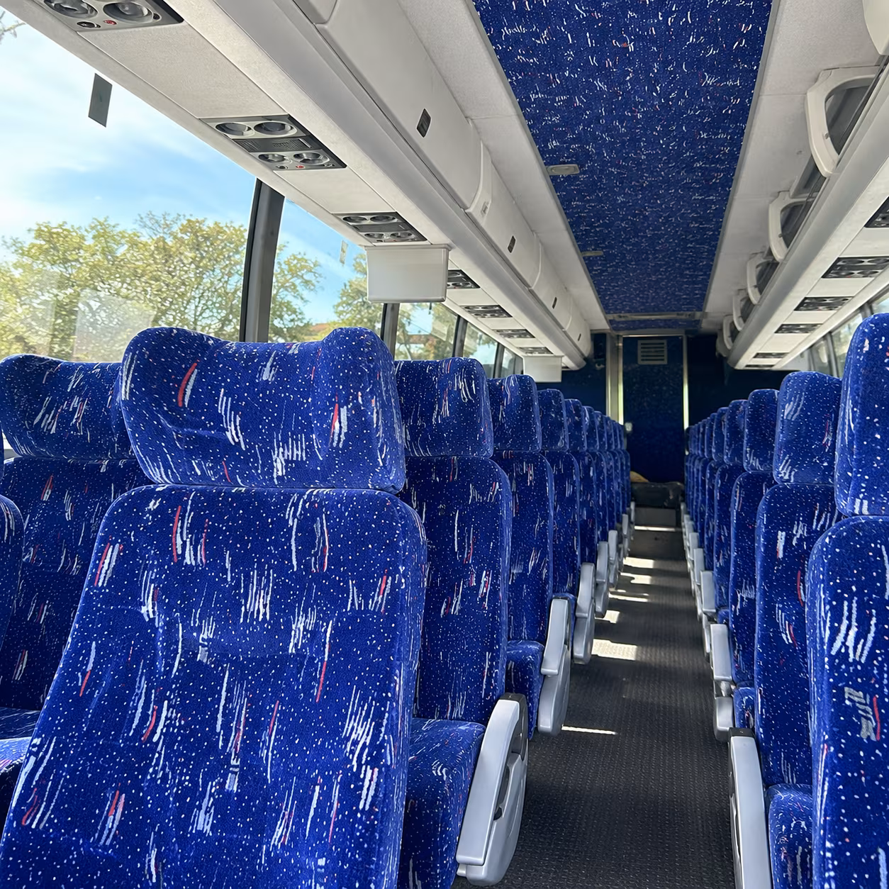 charter buses to king center for the performing arts shows and events