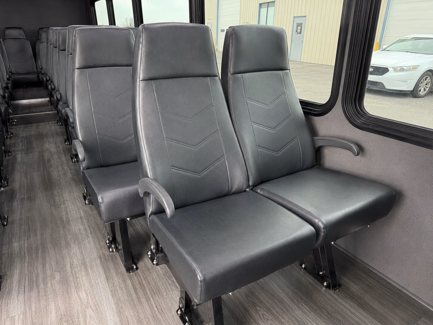 melbourne 15 passenger minibus inside