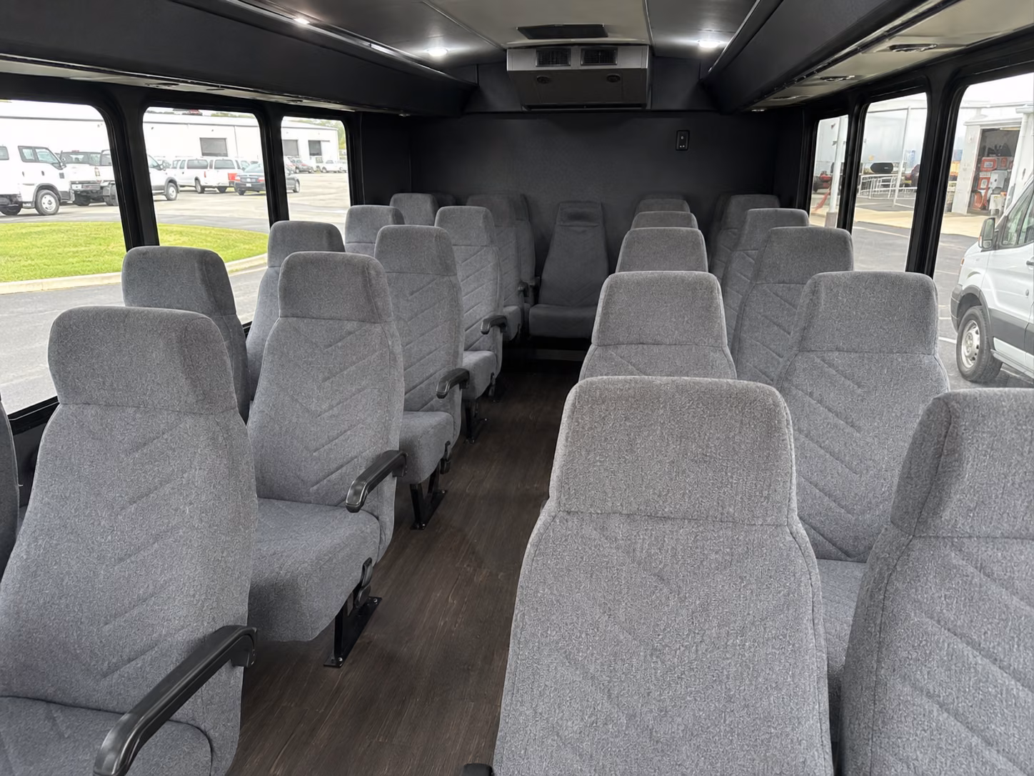 melbourne 15 passenger minibus interior