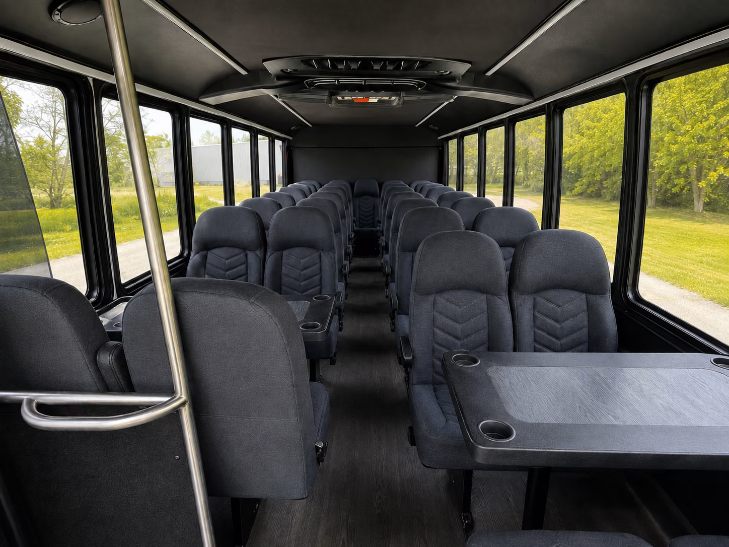 melbourne 20 passenger minibus interior