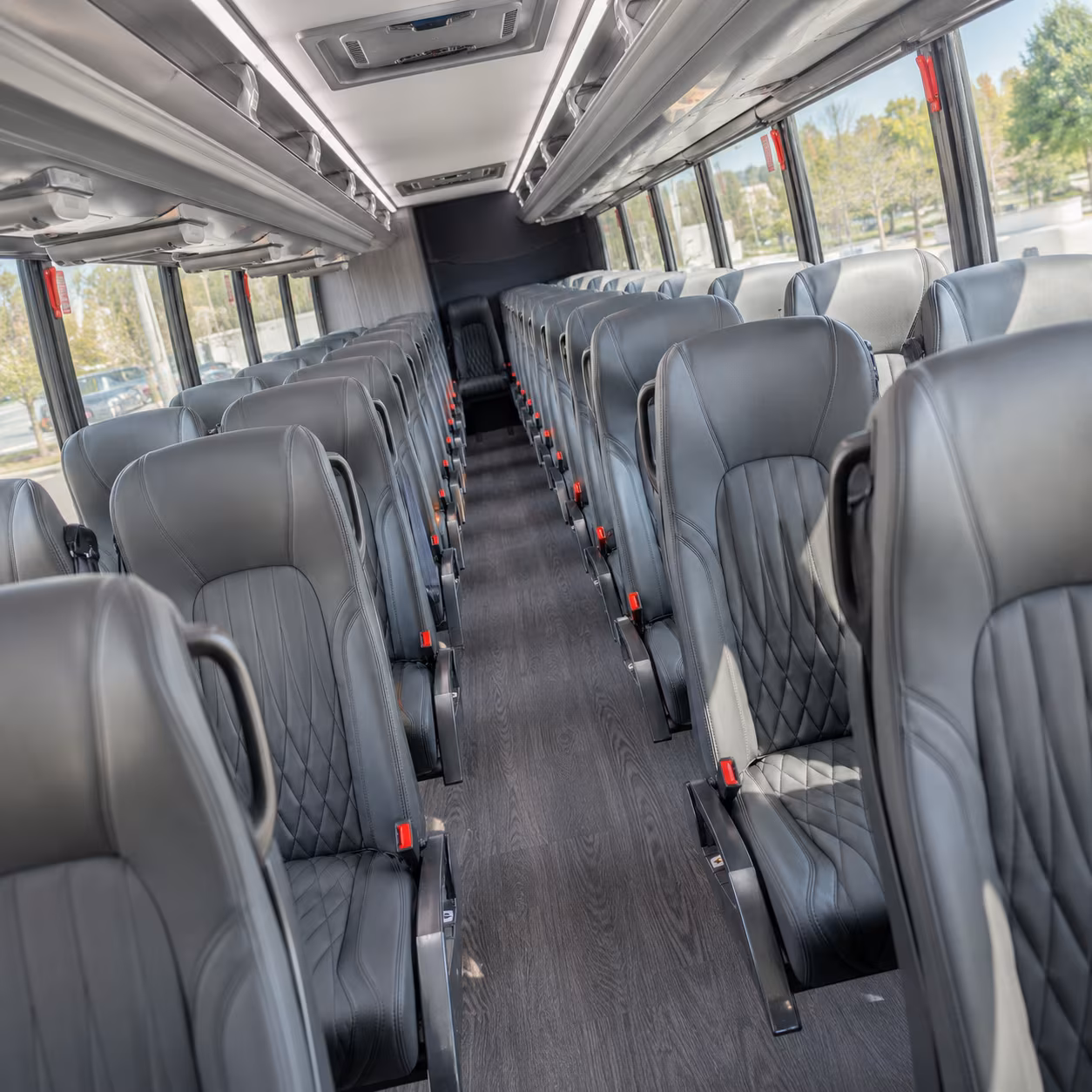 melbourne 25 passenger minibus interior