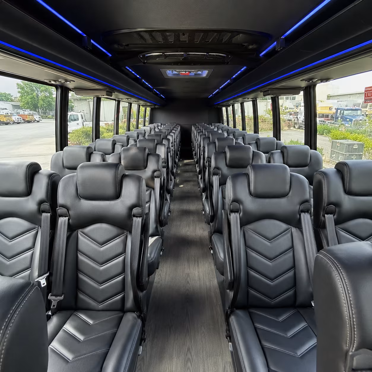 melbourne 30 passenger minibus inside