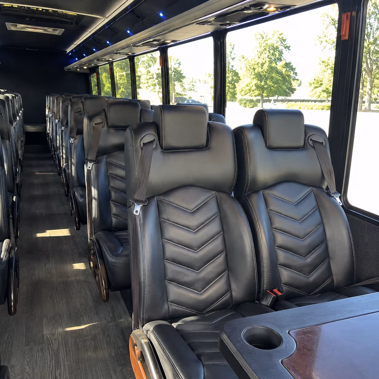 melbourne 30 passenger minibus interior