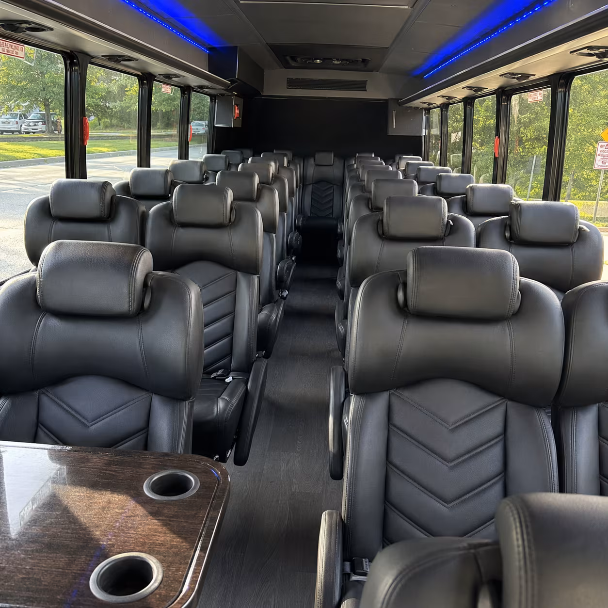 melbourne 35 passenger minibus inside