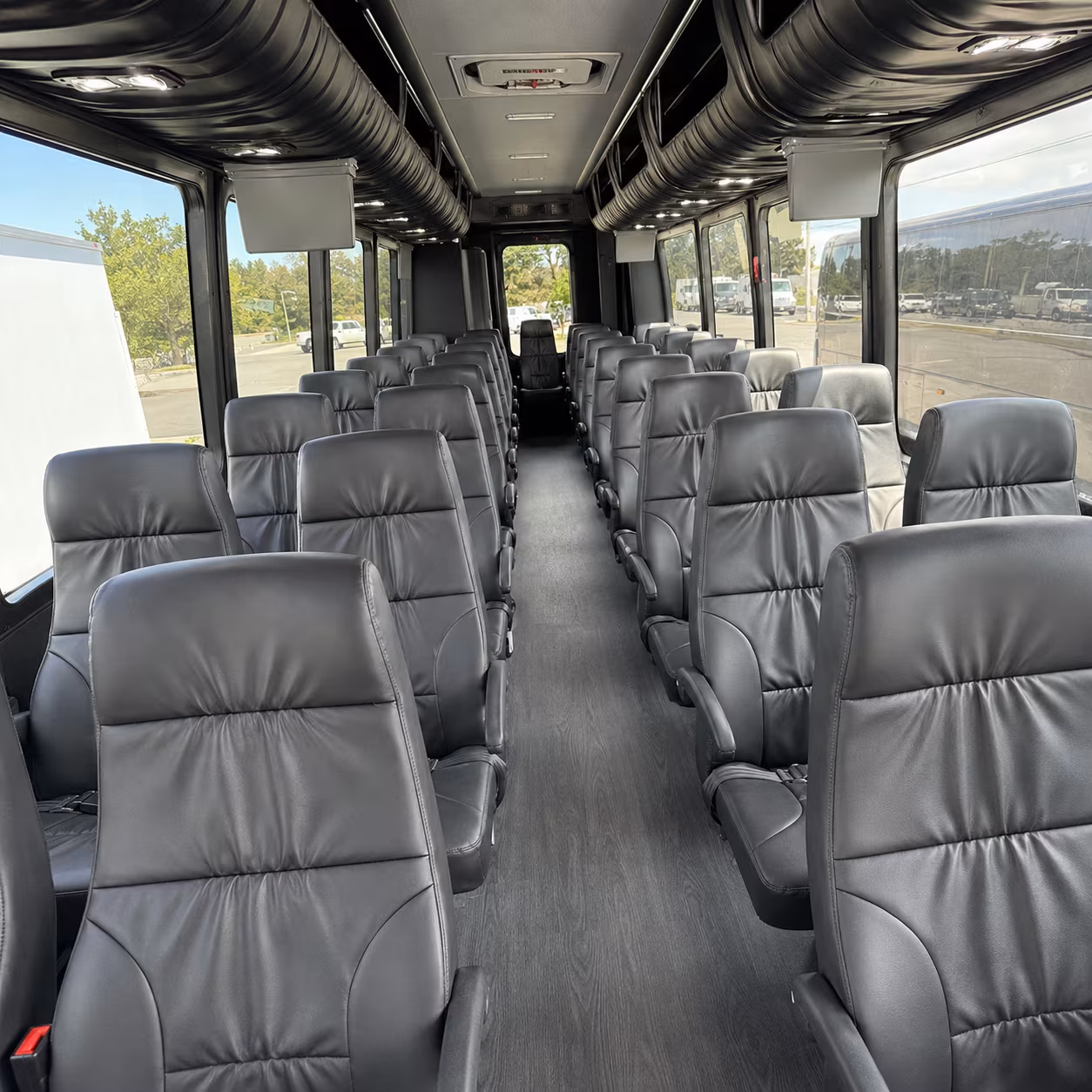melbourne 35 passenger minibus interior