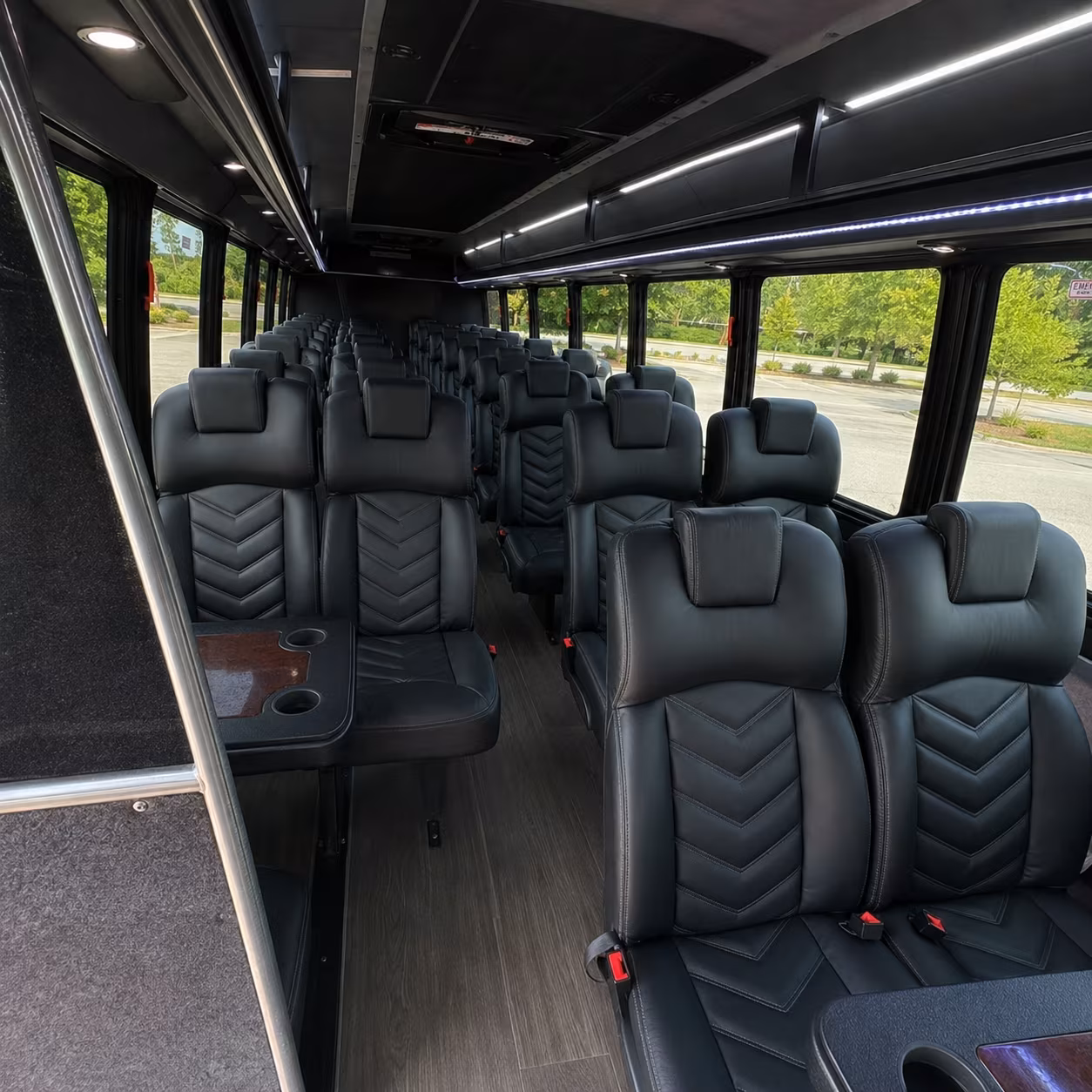 melbourne corporate event transportation onboard seating
