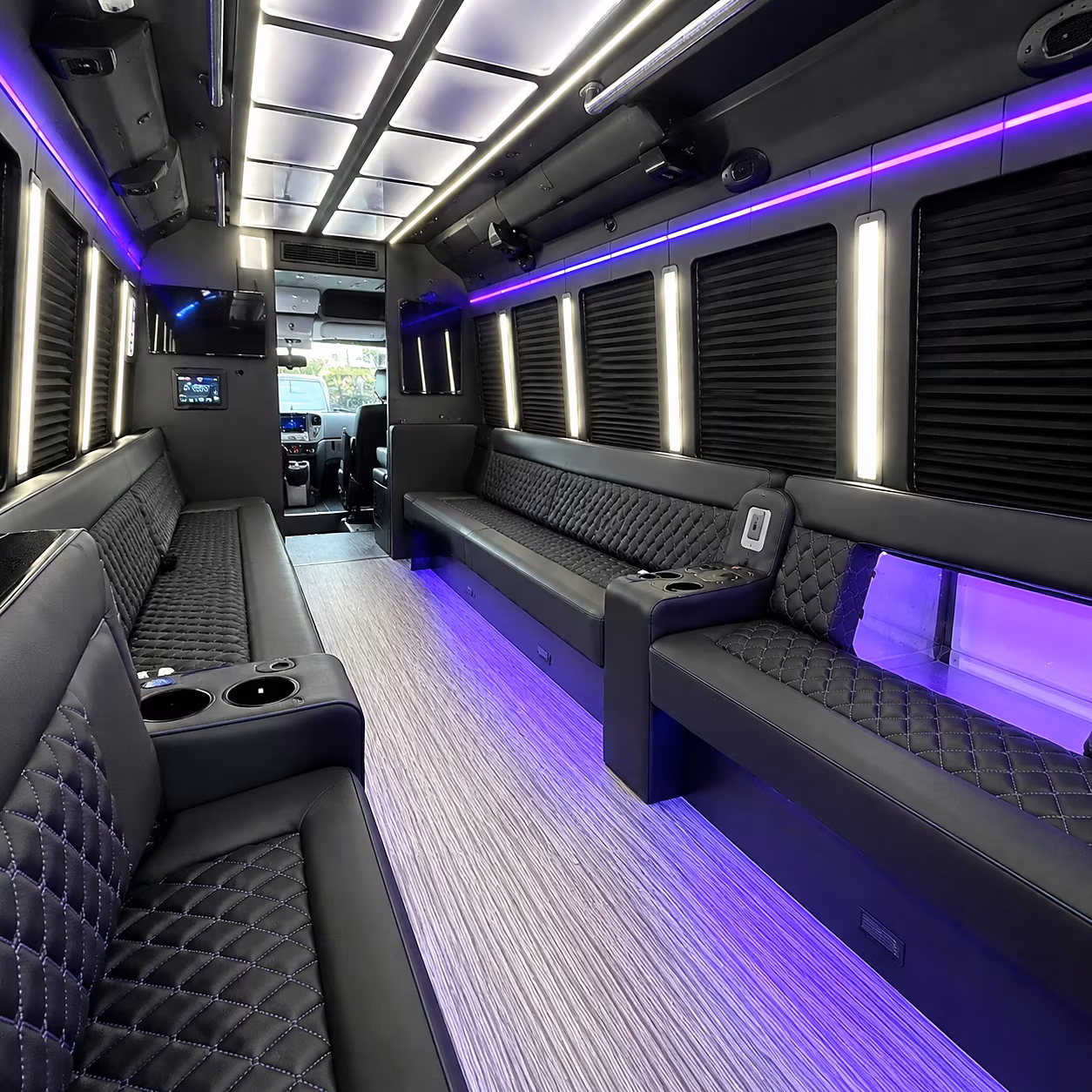 melbourne party bus inside