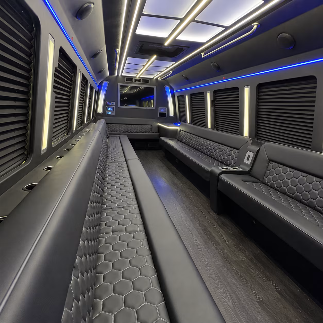 melbourne party bus interior