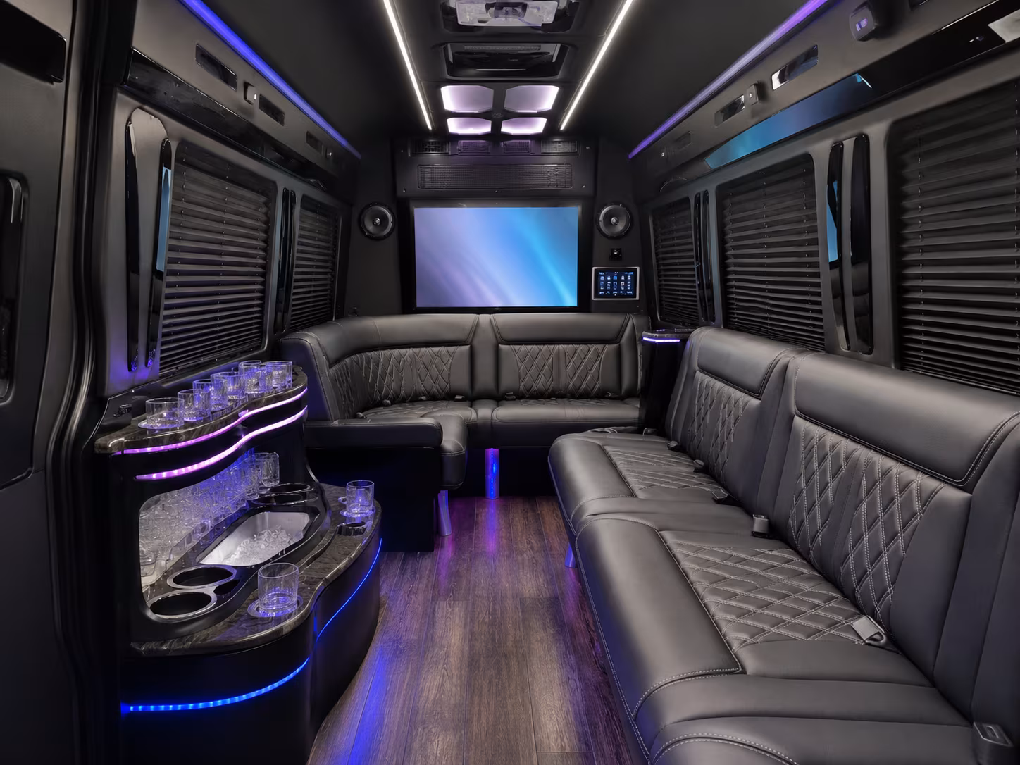 melbourne sprinter limousine inside