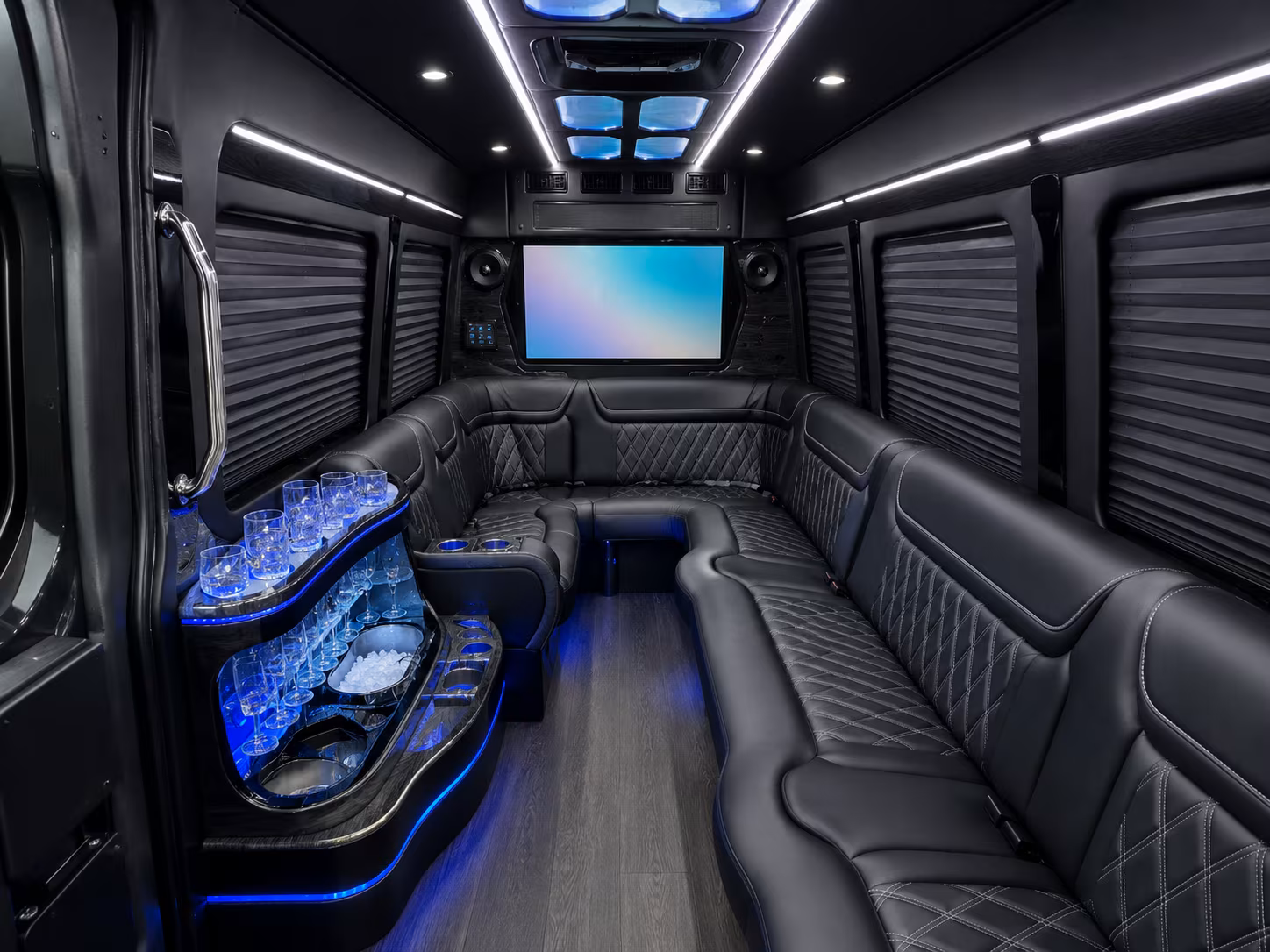 melbourne sprinter limousine interior