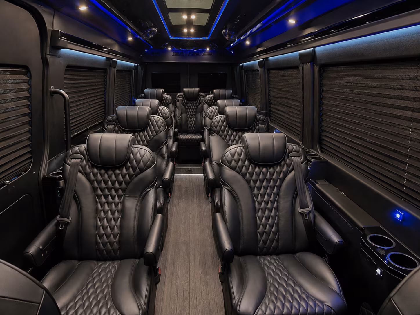 melbourne sprinter van with driver inside