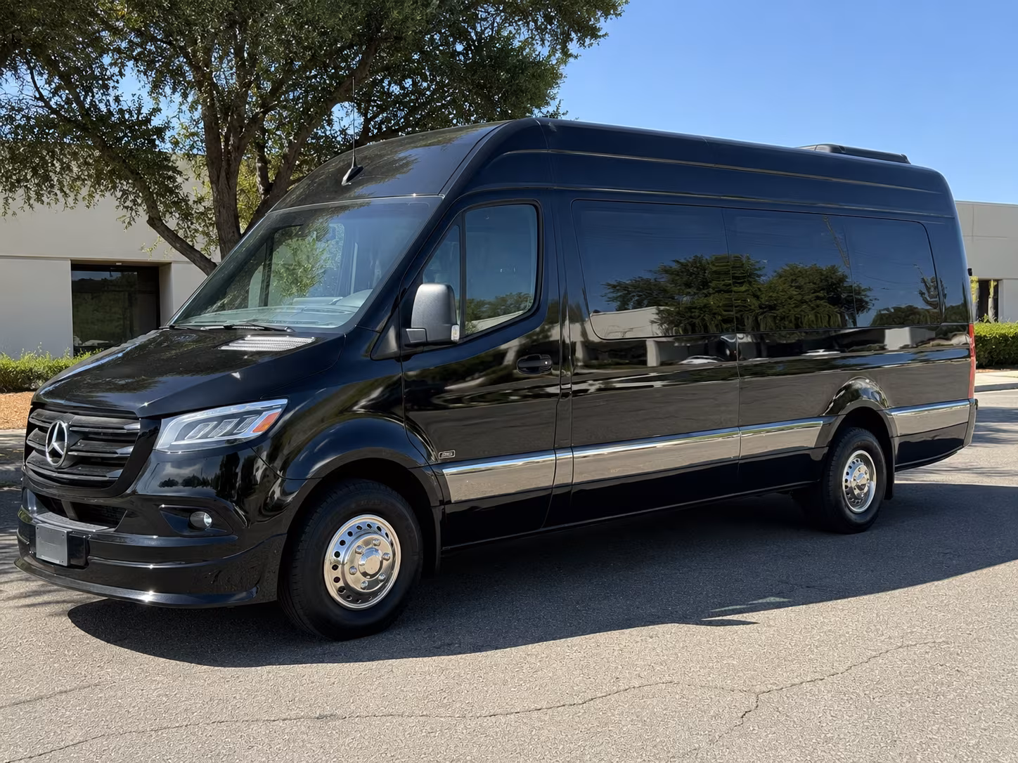 melbourne sprinter van with driver